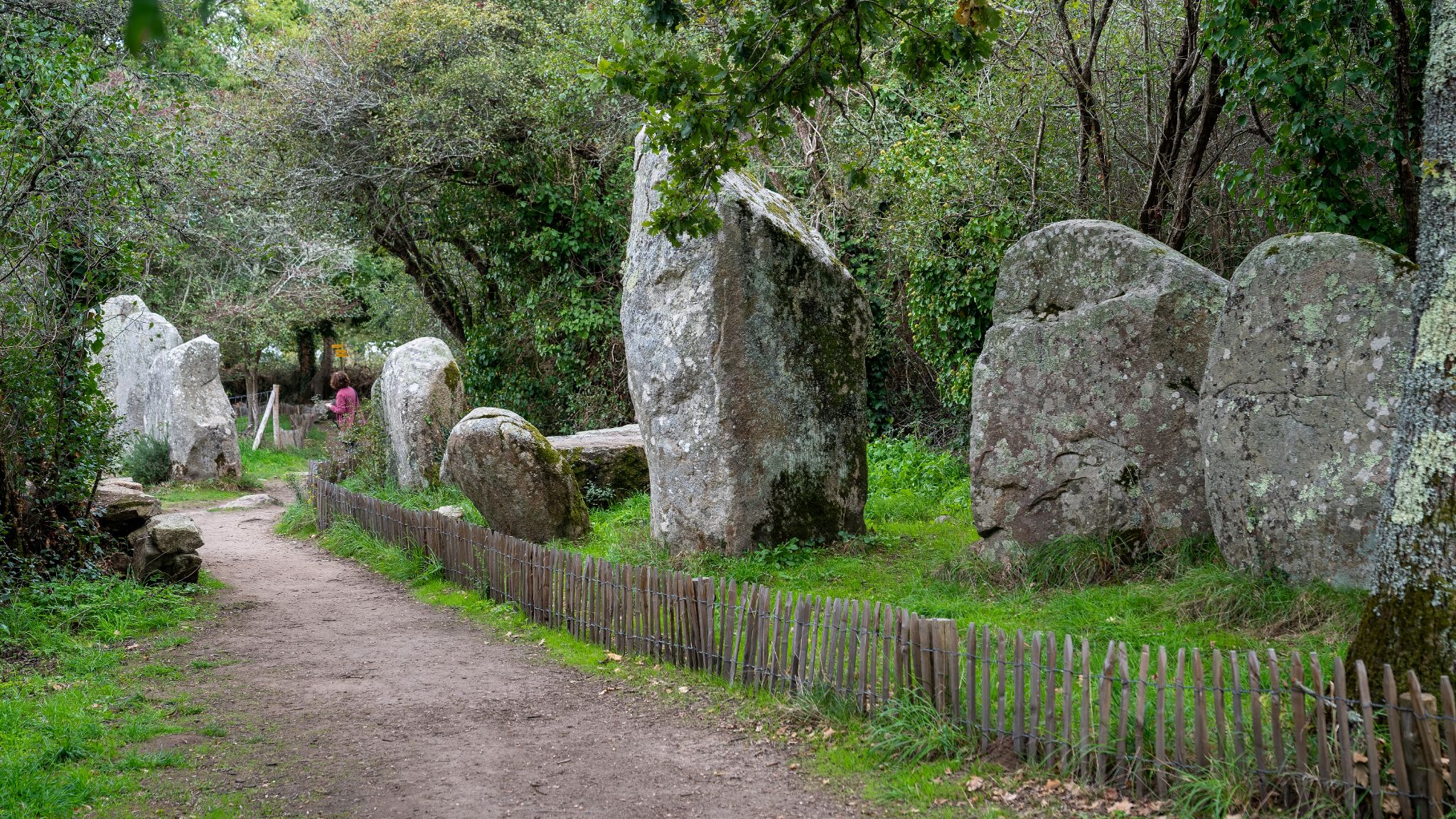 Die Géants de Kerzerho sind riesige Menhire aus der Jungsteinzeit, die bis zu 6 m hoch sind und etwa 40 Tonnen wiegen. Sie sind Teil der Kerzérho-Alignements.